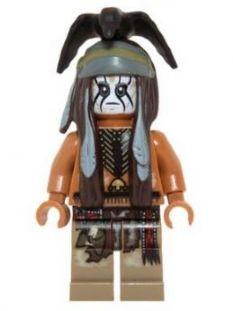 LEGO Minifigure-Tonto - Mine Outfit-The Lone Ranger-TLR012-Creative Brick Builders